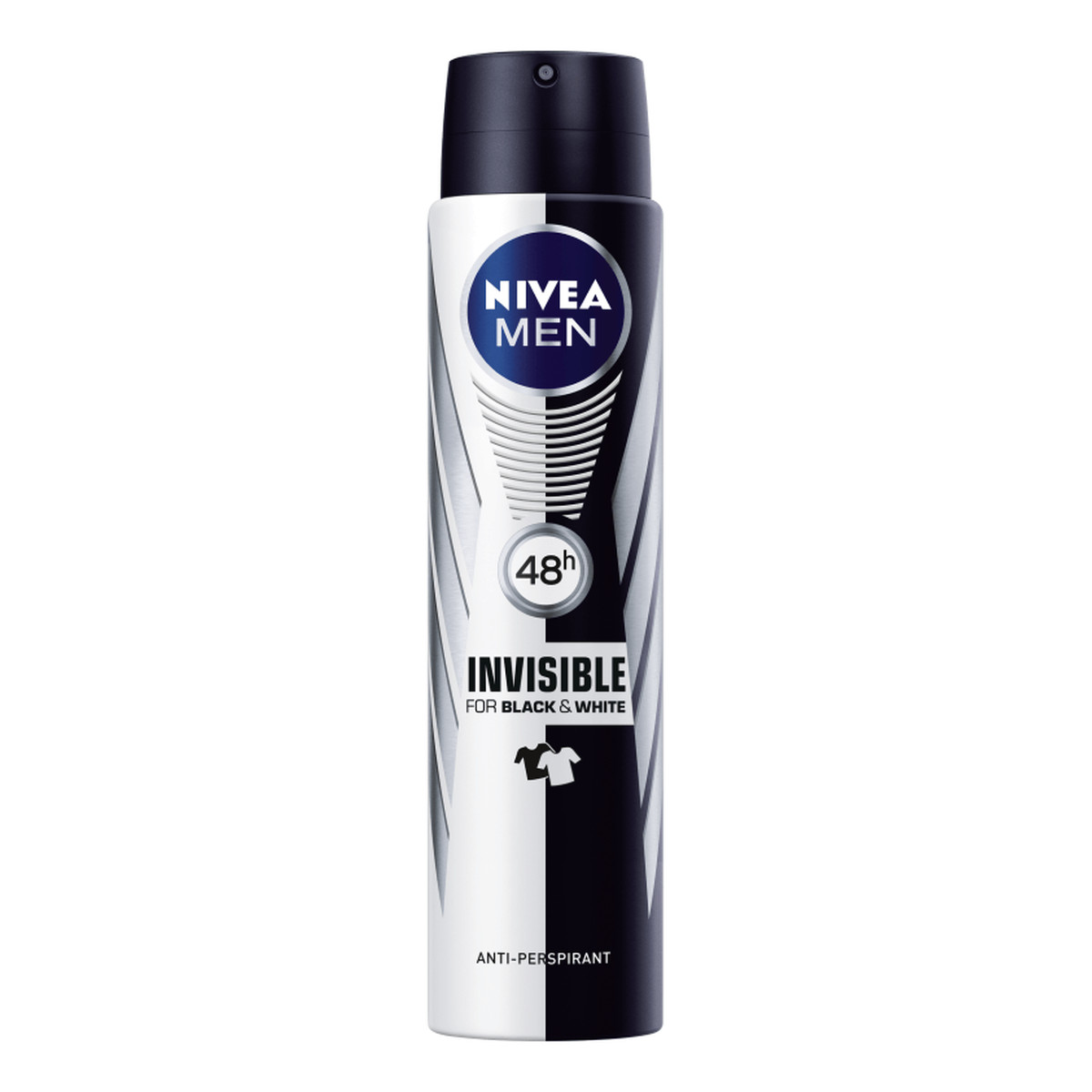 Nivea For Men Invisible Clear Dezodorant Spray Black&White 250ml