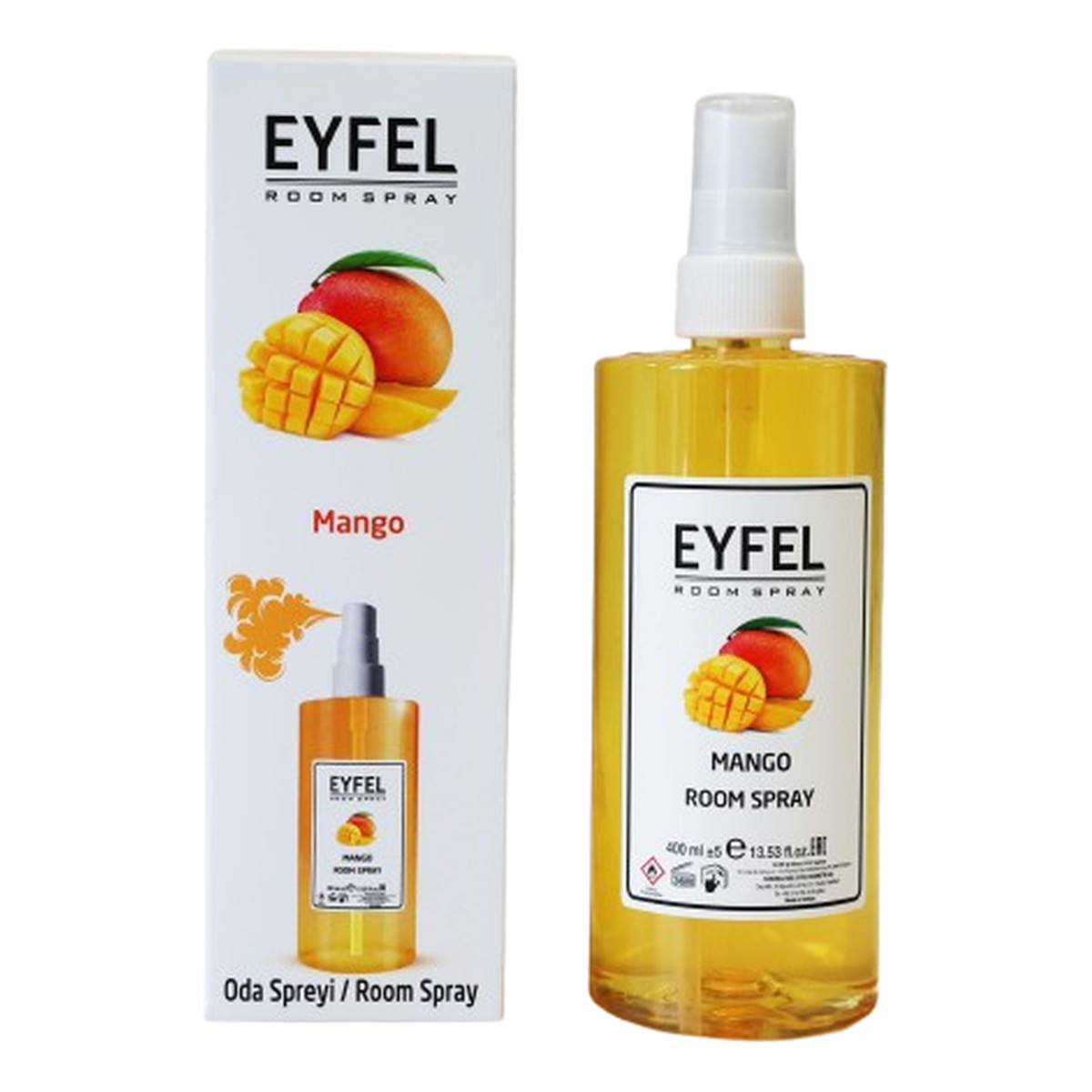 Eyfel Odświeżacz powietrza w sprayu Mango 400ml