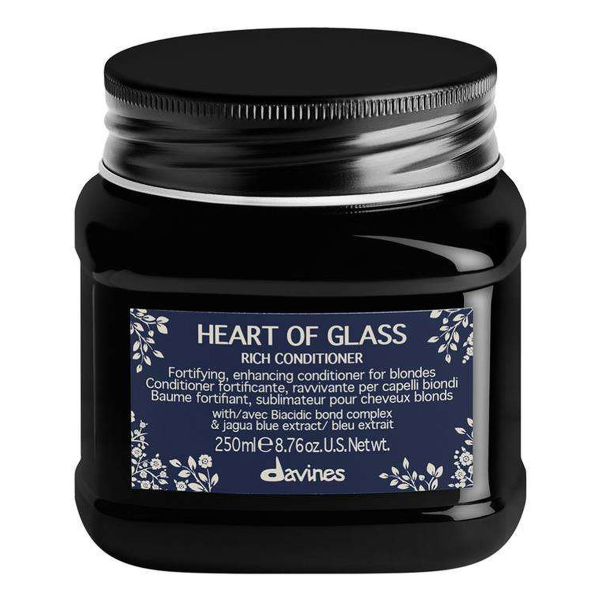 Davines Heart of glass rich conditioner odżywka do włosów blond 250ml