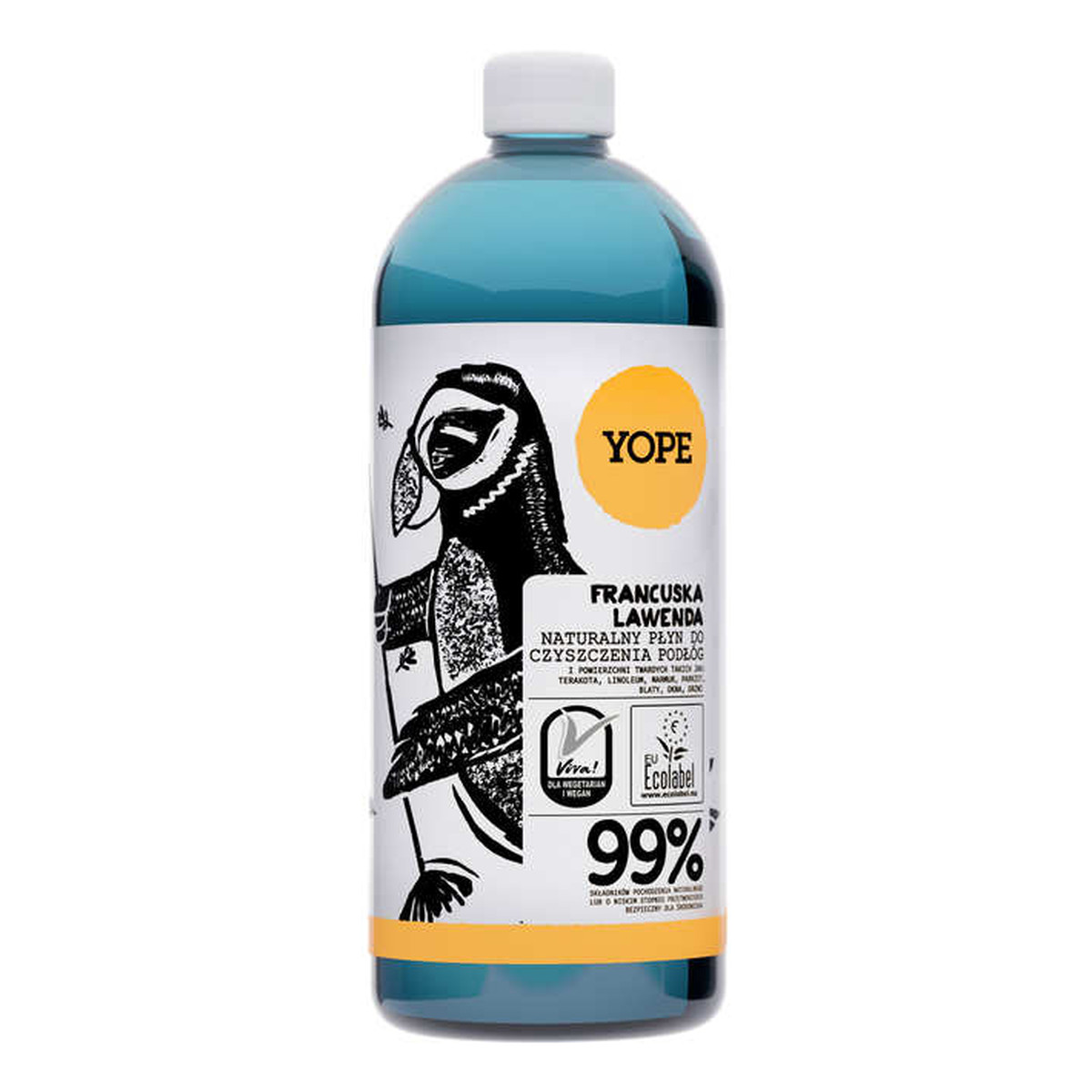 Yope Francuska Lawenda Naturalny płyn do czyszczenia podłóg 1000ml