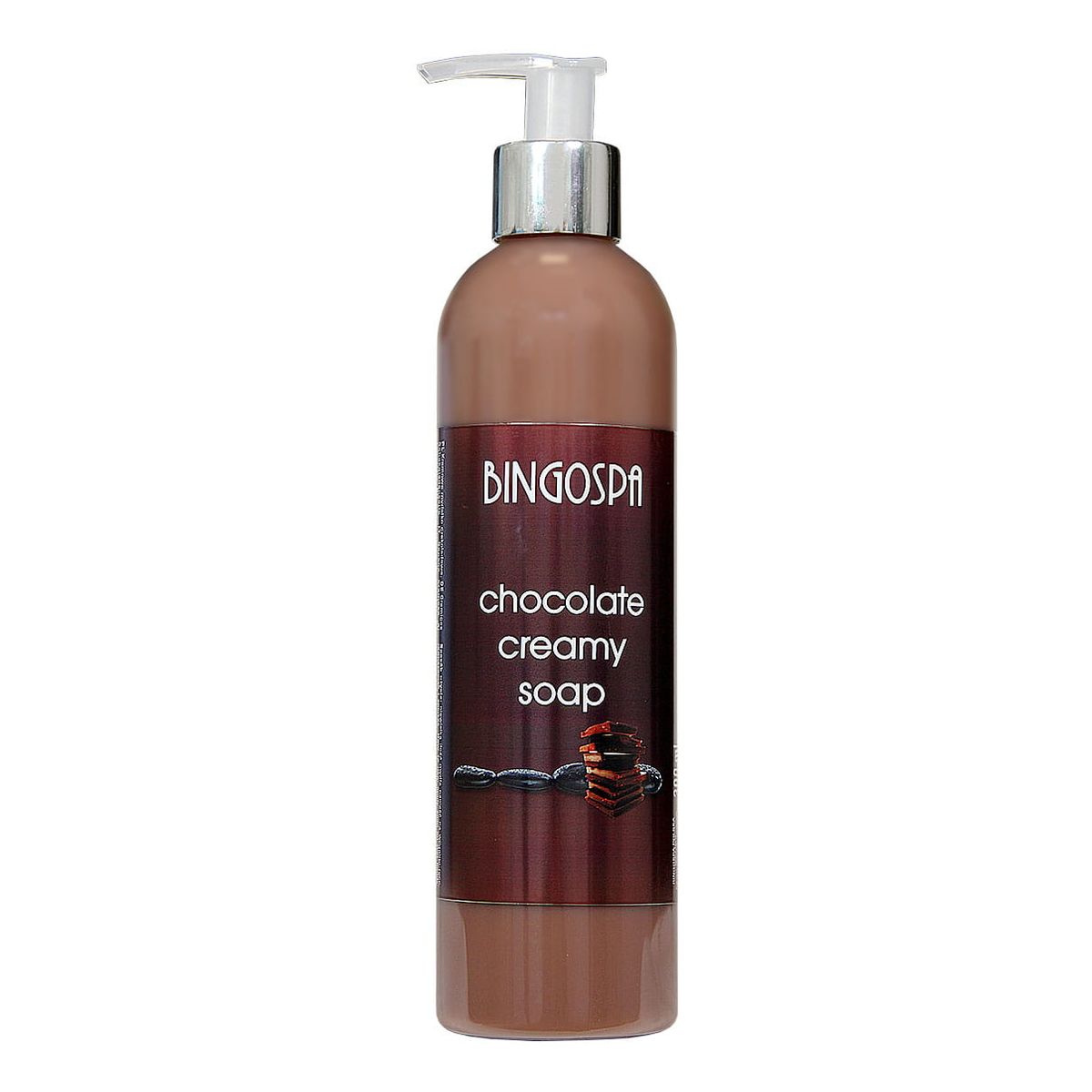 BINGOSPA Kremowe mydełko z czekoladą Chocolate creamy soap 300ml