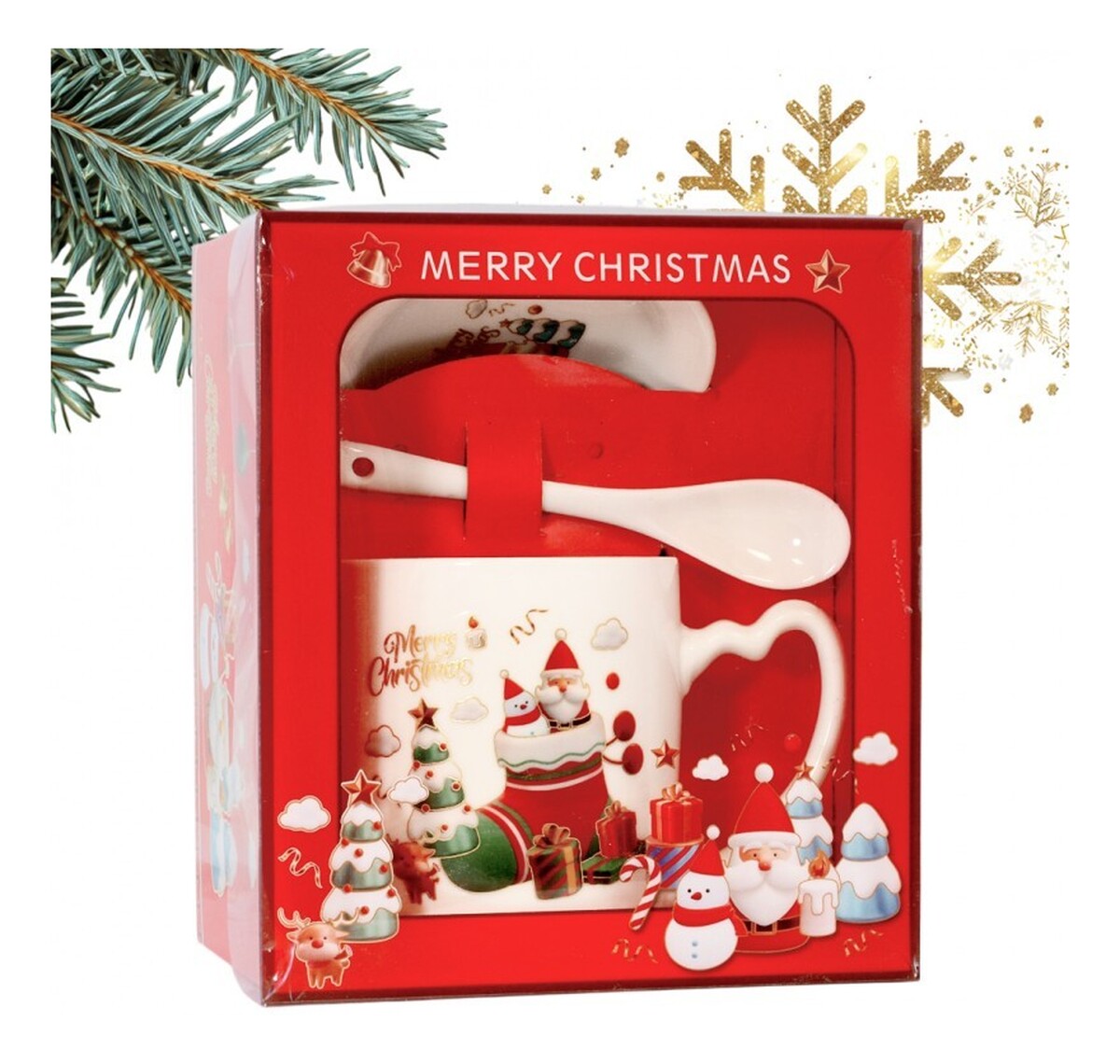 Kubek ceramiczny świąteczny Boże Narodzenie