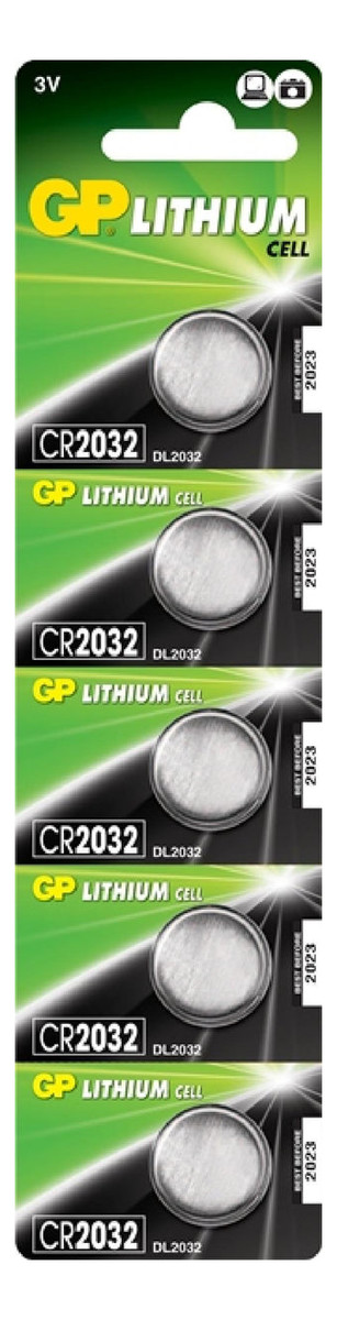 Baterie litowe CR2032 3V (5)