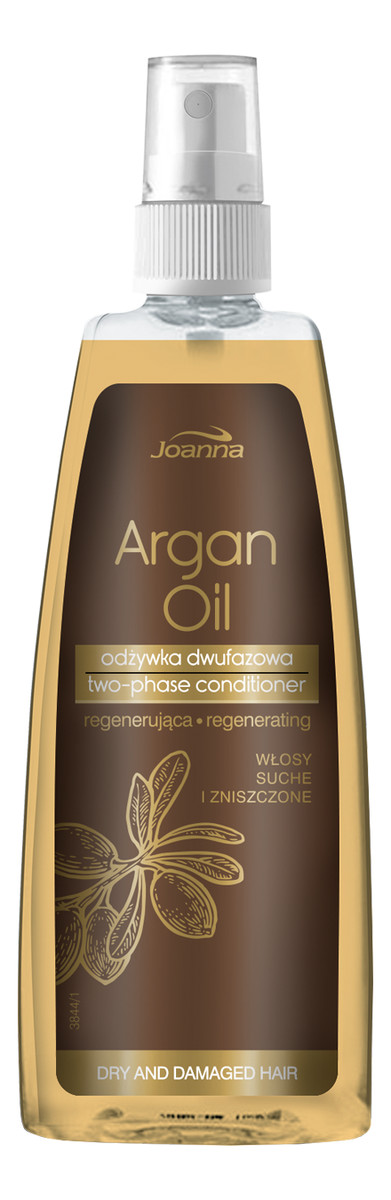 Dwufazowa odżywka z olejem arganowym włosy suche i zniszczone