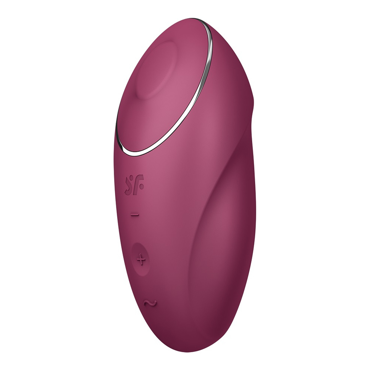 Satisfyer Tap climax 1 wibrator nakładany z funkcją stukania red