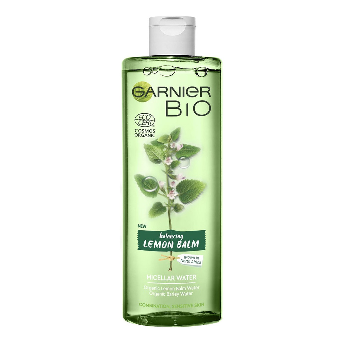 Garnier Bio balancing lemon blam micellar water płyn micelarny normalizujący do cery mieszanej i wrażliwej 400ml