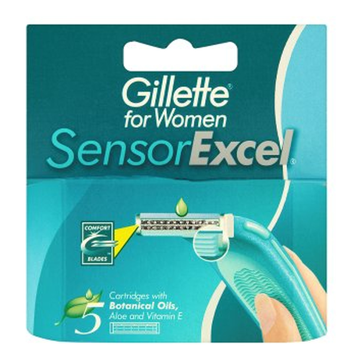Gillette Sensor Excel For Women Wkłady Do Maszynki 5szt.