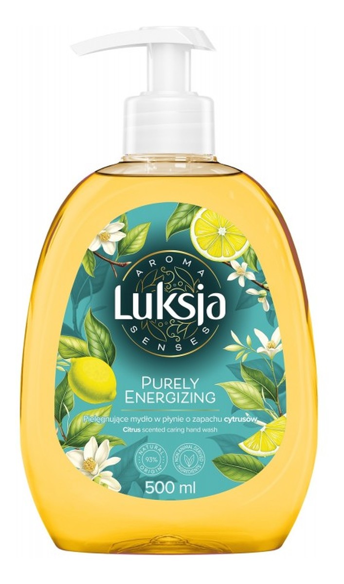 Purely Energizing Pielęgnujące mydło w płynie o zapachu cytrusów