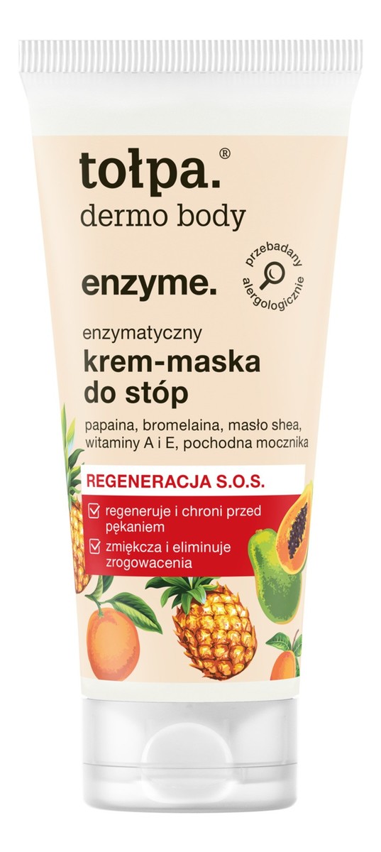 Krem-maska enzymatyczna do stóp