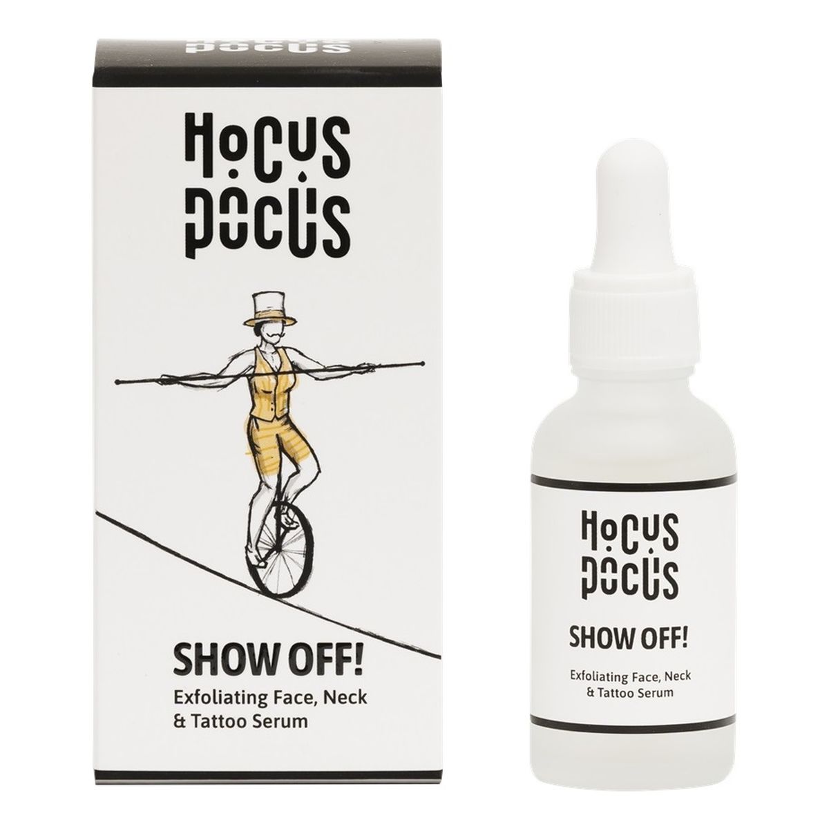 Hocus Pocus Show off! mikrozłuszczające serum do twarzy szyi i tatuażu 30ml