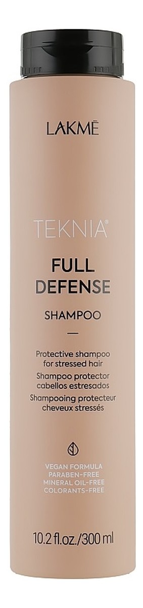 Teknia full defense shampoo szampon ochronny do włosów zestresowanych