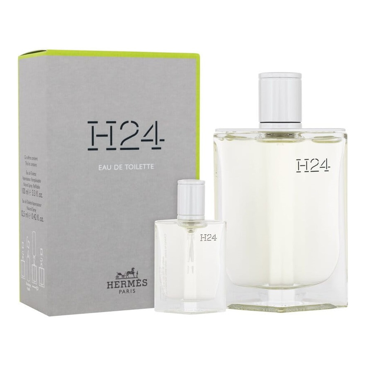 Hermes H24 Zestaw woda toaletowa spray 100ml + woda toaletowa spray 12.5ml