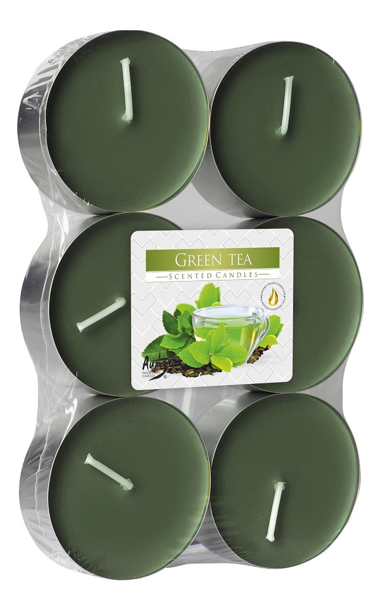 Podgrzewacze zapachowe maxi green tea 6szt.