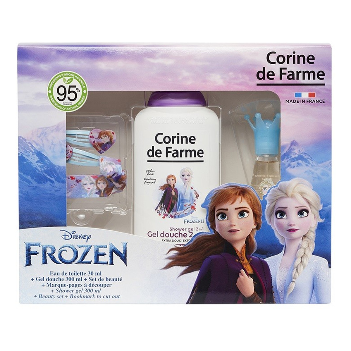 Corine De Farme Disney Zestaw prezentowy dla dziewczynek Frozen