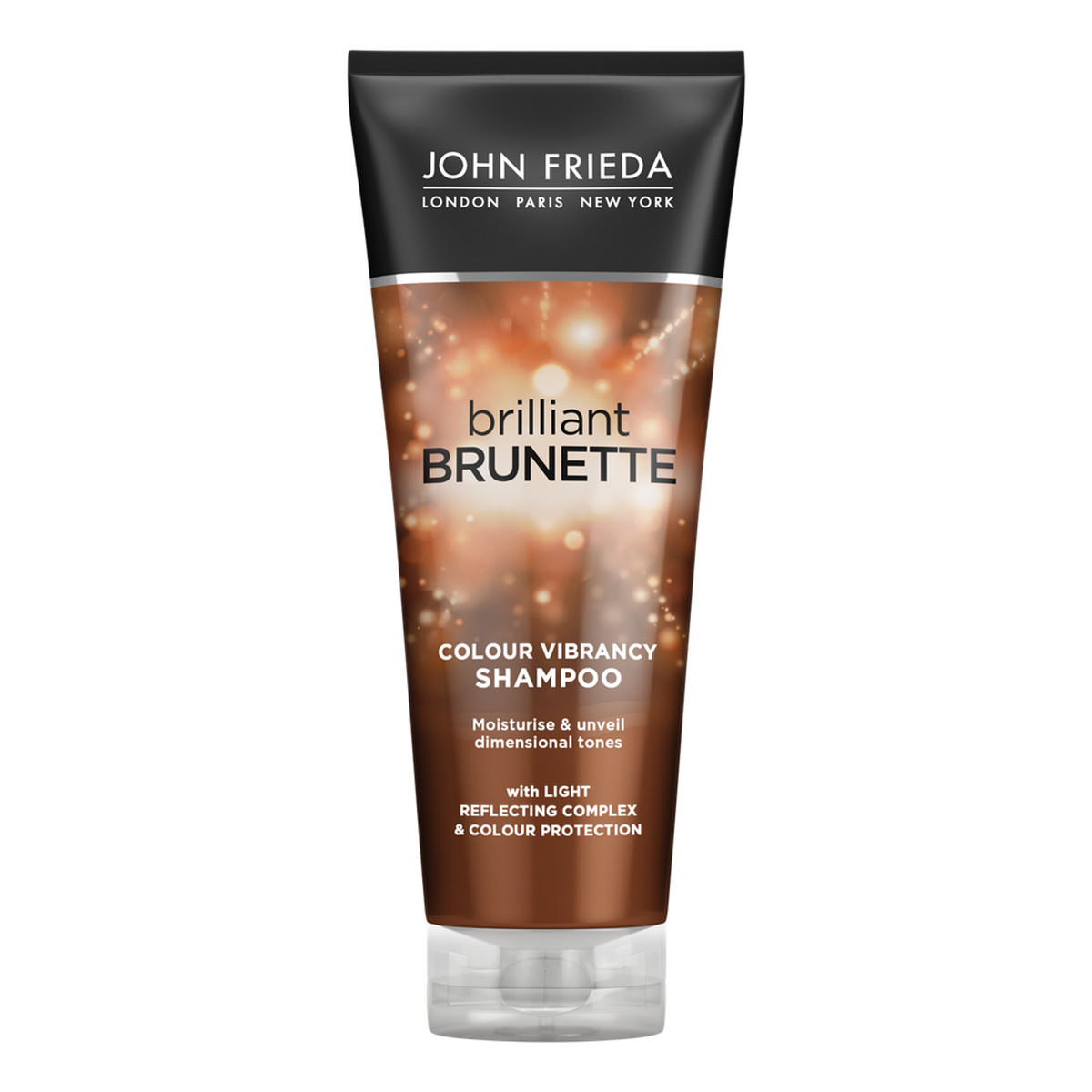 John Frieda Brilliant Brunette Szampon nawilżający do brązowych włosów 250ml