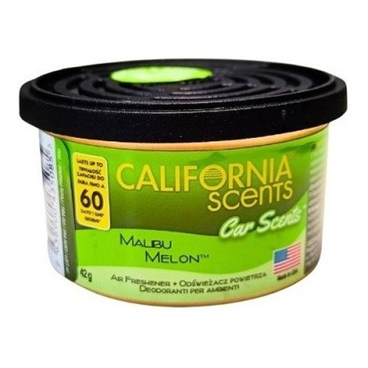 California Scents Car Scents Zapach Malibu Melon 42g