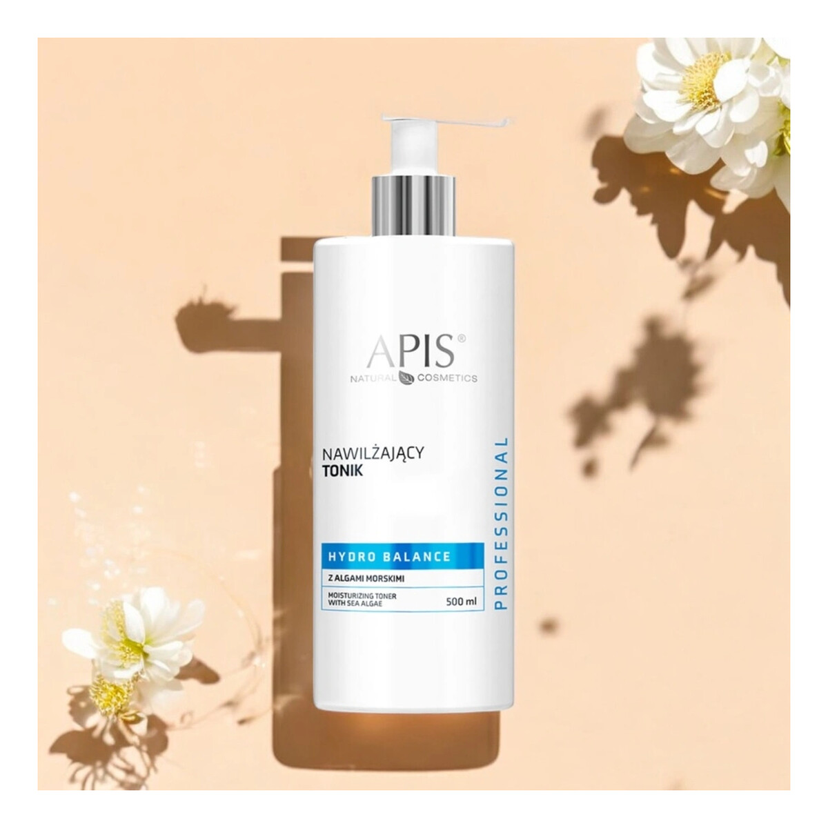 Apis Hydro Balance moisturizing toner nawilżający tonik z algami morskimi 500ml
