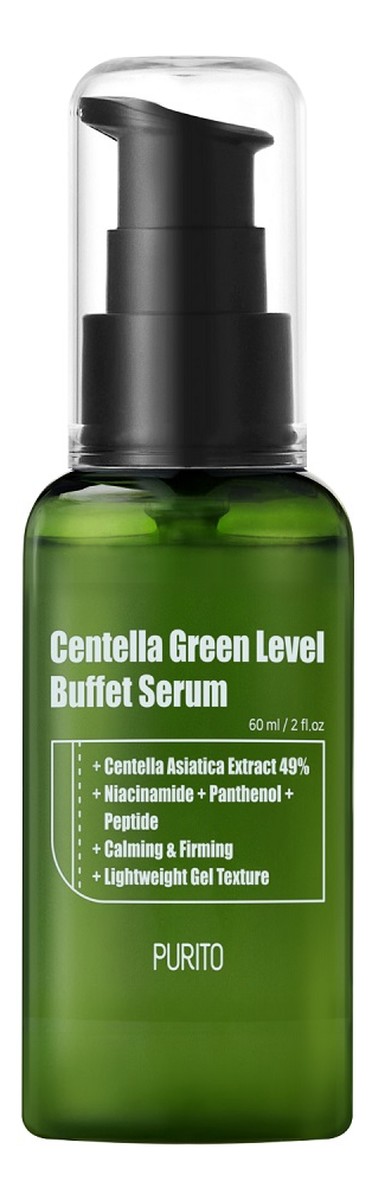 Centella green level buffet serum odżywcze serum do twarzy z ekstraktem z wąkroty azjatyckiej