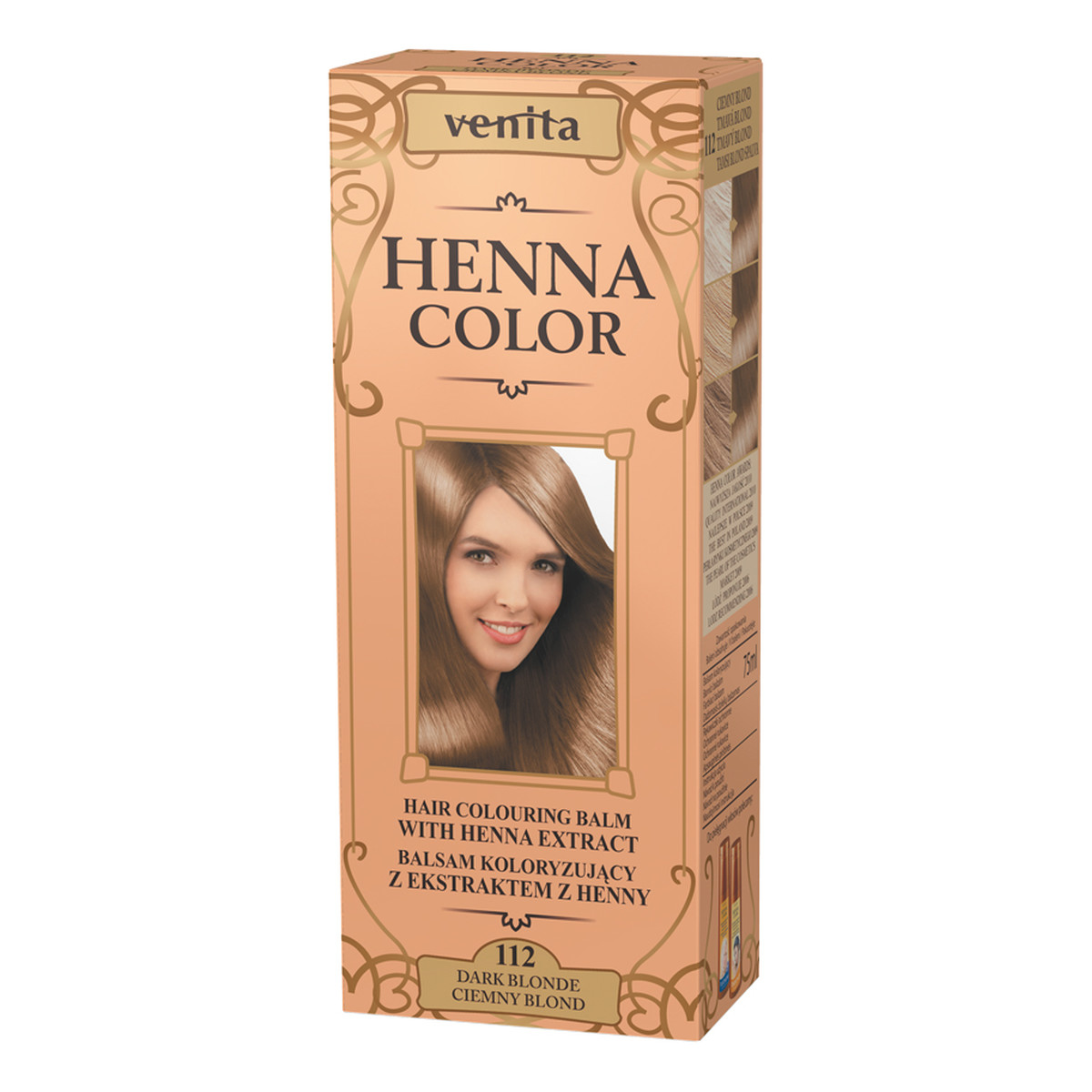 Venita HENNA COLOR Balsam koloryzujący z ekstraktem z henny TUBA 75ml