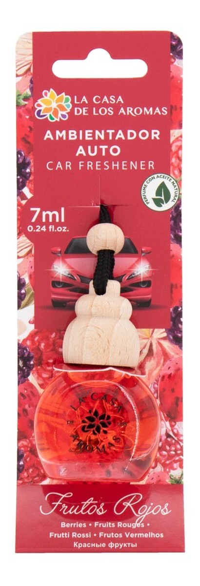 Car freshener odświeżacz do samochodu czerwone owoce
