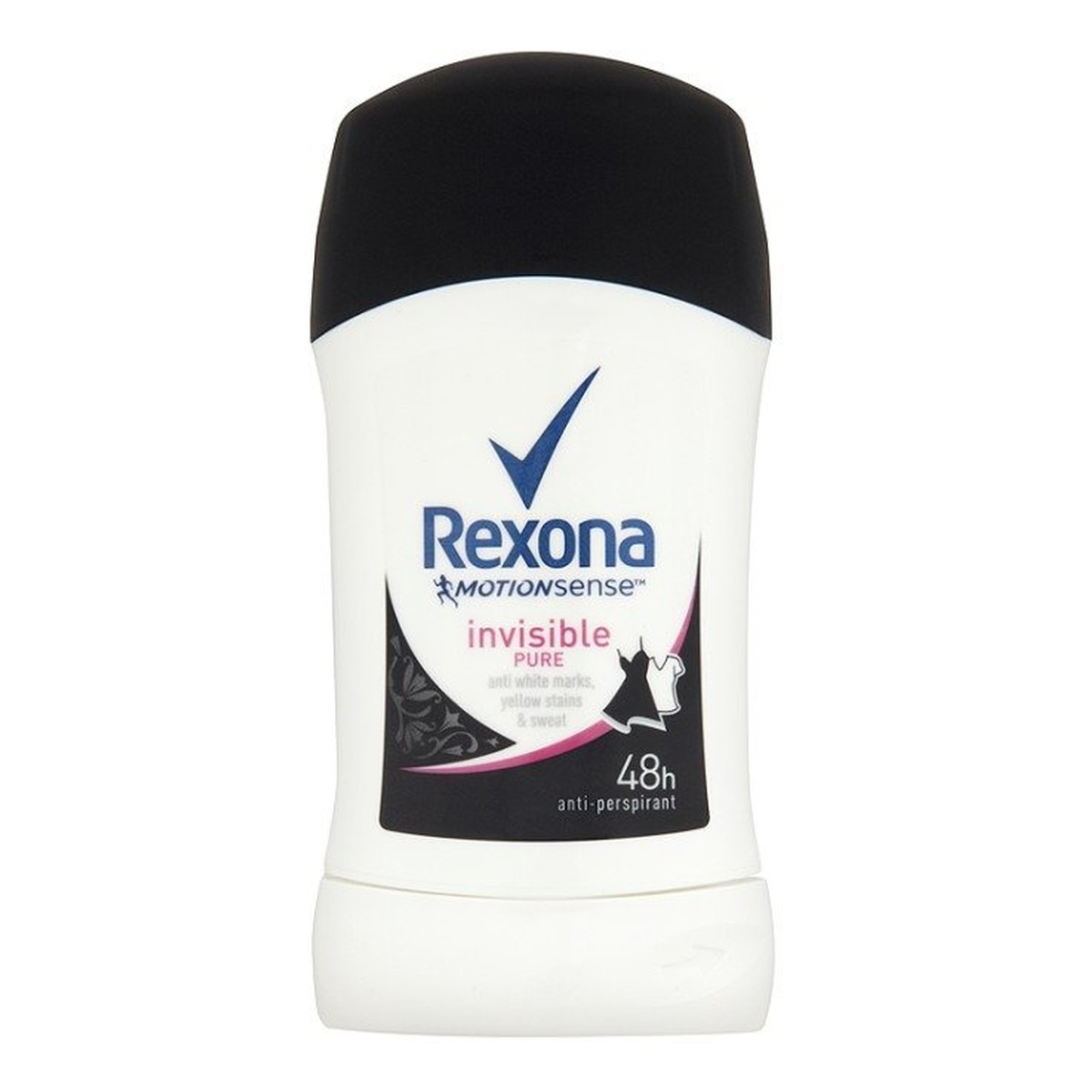 Rexona Motion Sense Invisible Pure Antyperspirant w sztyfcie dla kobiet 40ml