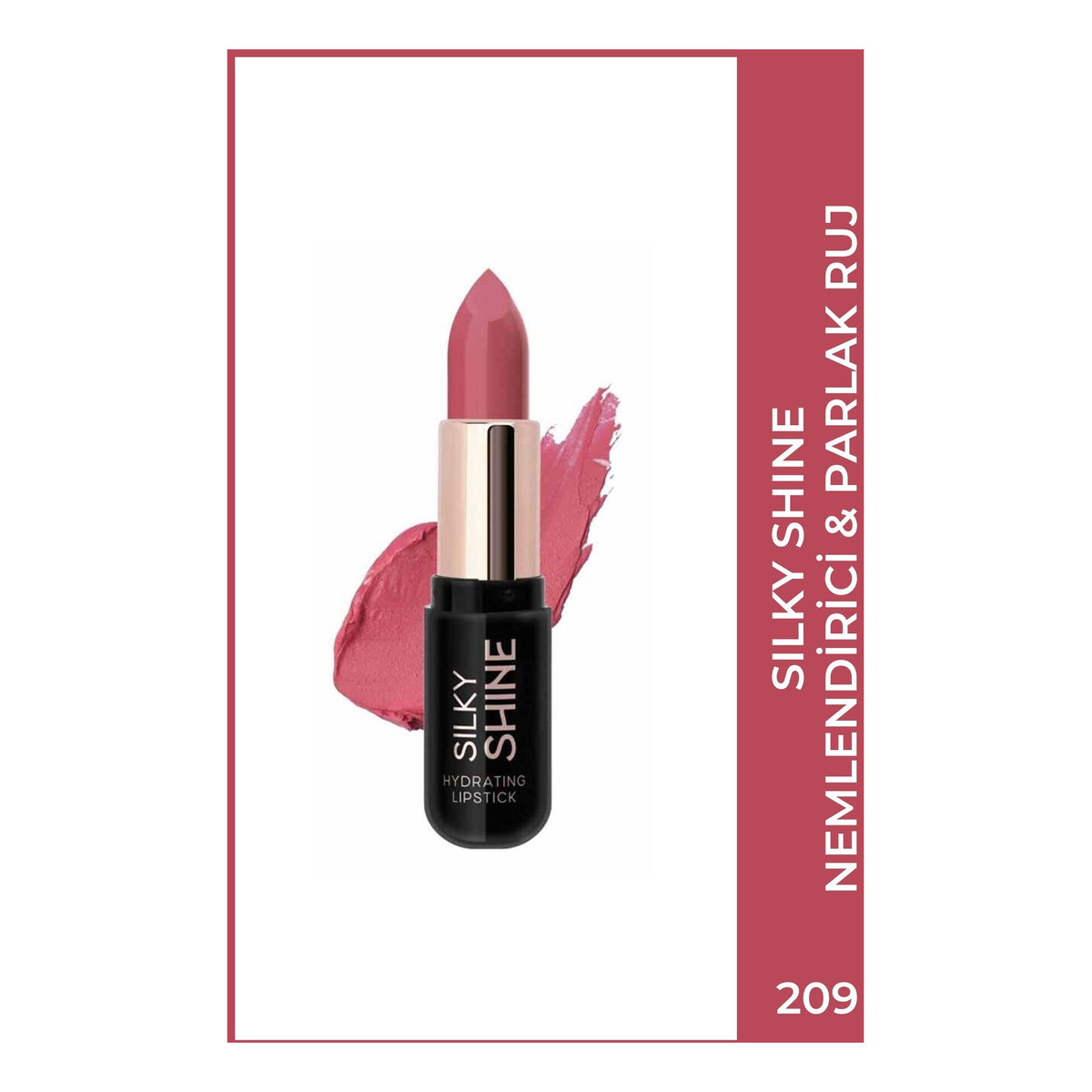Golden Rose Silky Shine Hydrating Lipstick Nawilżająca pomadka do ust 4.2g