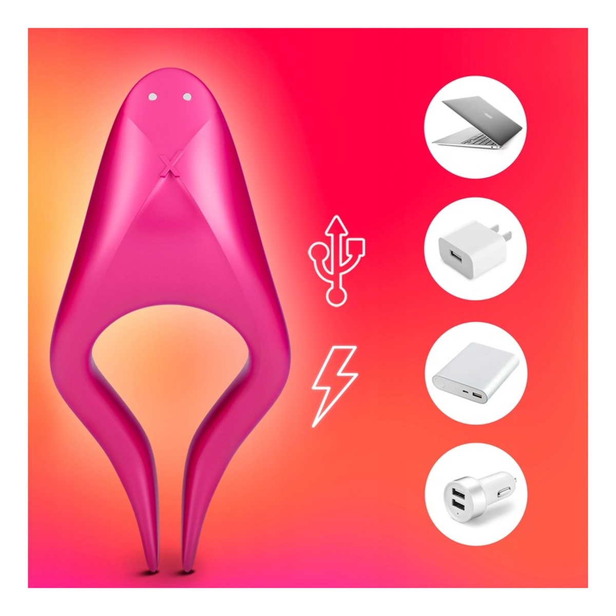 Ride & Tease Play Stimulator Stymulator dla par