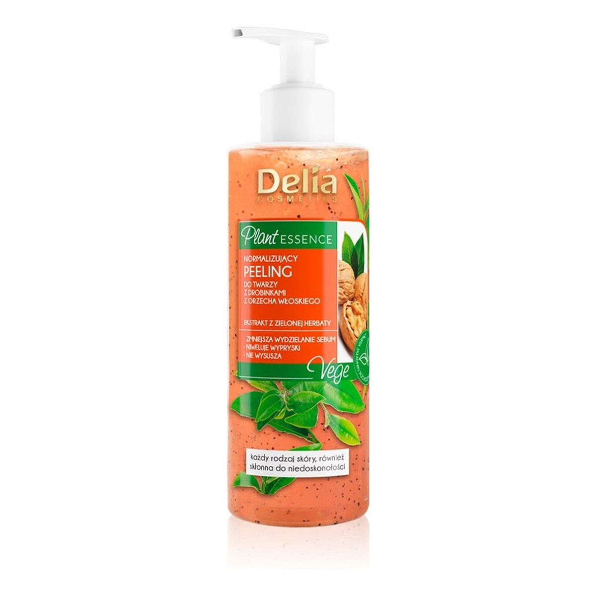 Delia Plant Essence Normalizujący peeling do twarzy 200ml