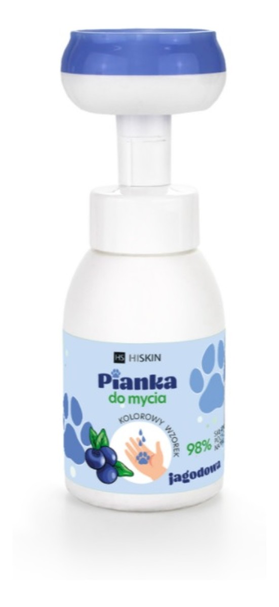 Pianka do mycia rąk i ciała Jagodowa