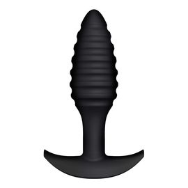 Spiral plug stymulujący korek analny black