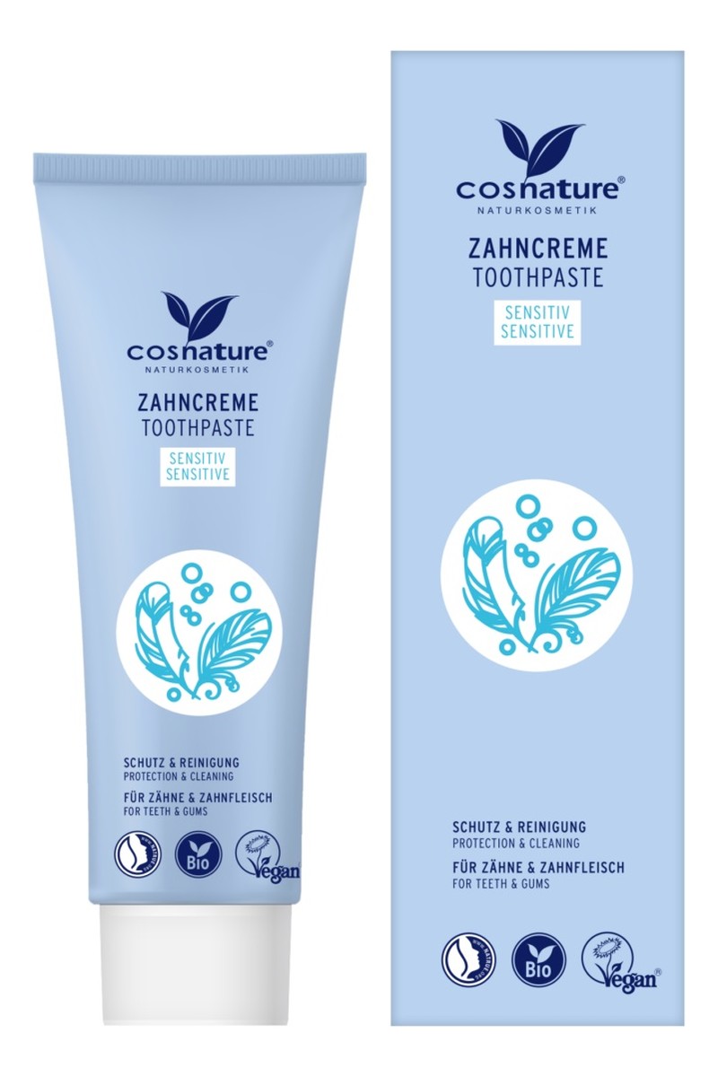 Toothpaste pasta do wrażliwych zębów z fluorem rumianek/mięta