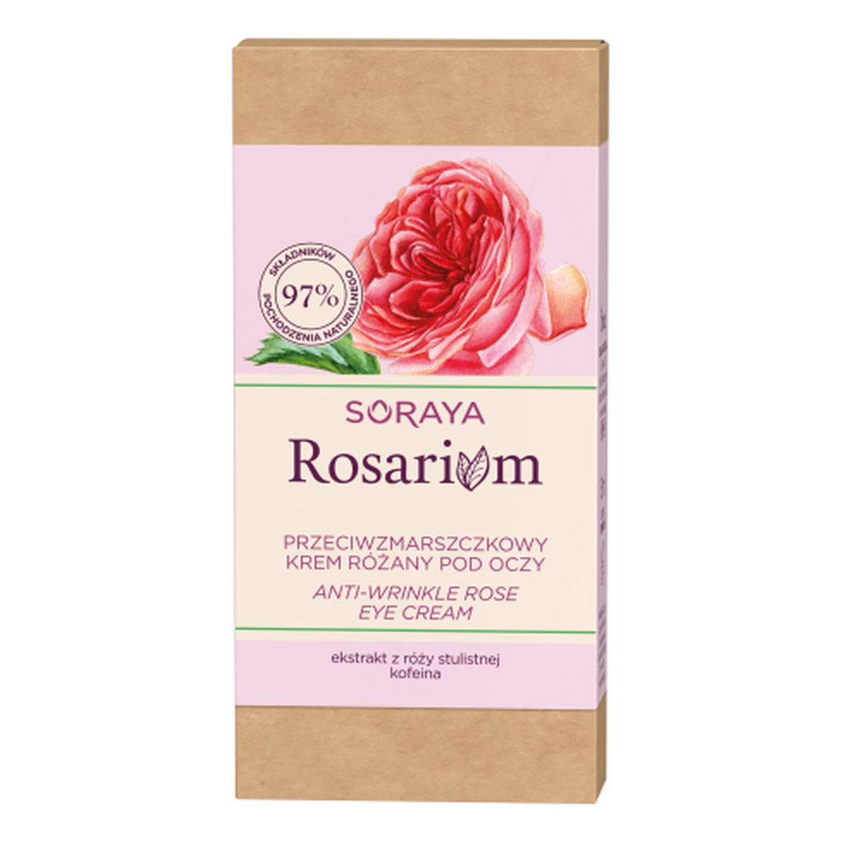 Soraya Rosarium przeciwzmarszczkowy krem różany pod oczy 15ml