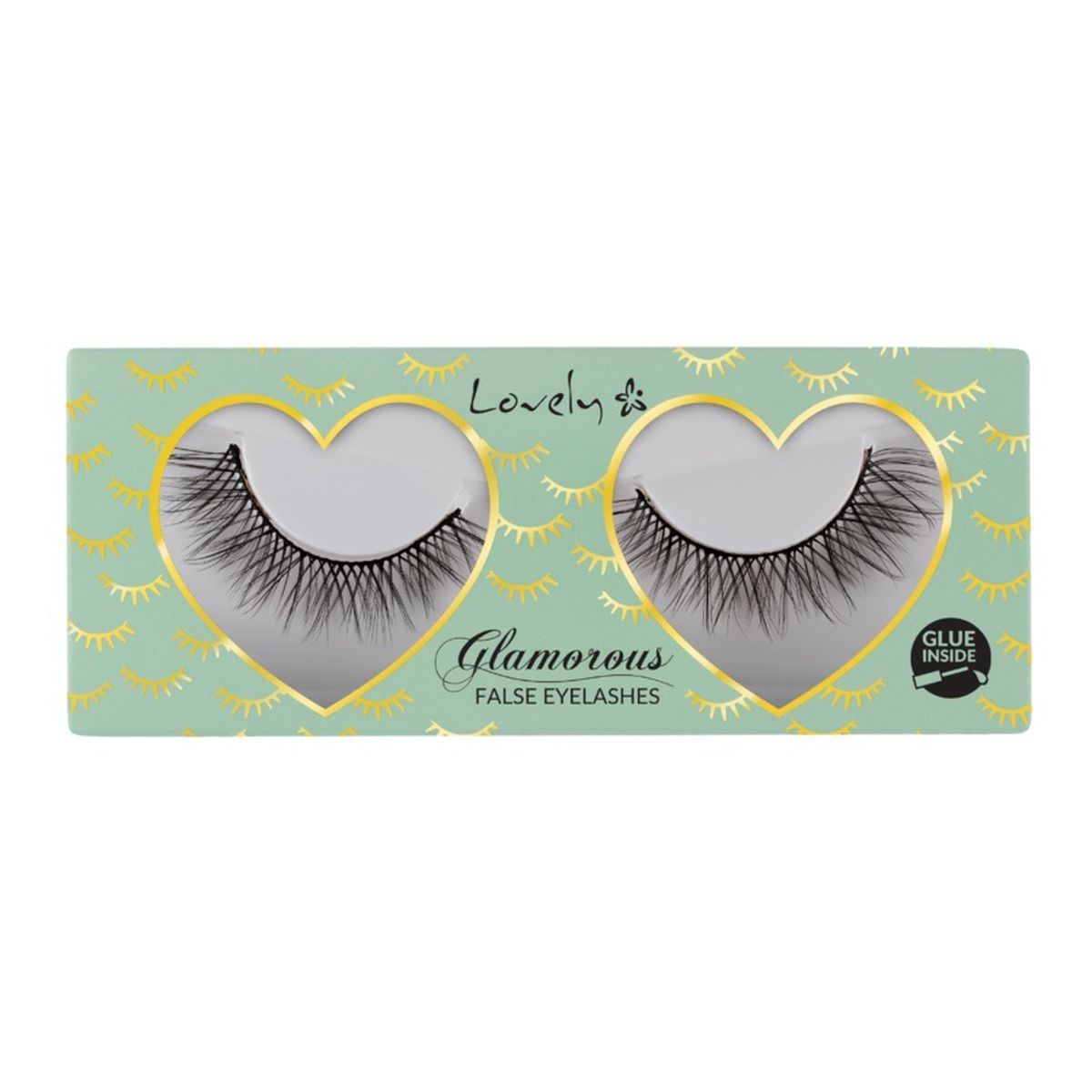 Lovely Glamorous false eyelashes sztuczne rzęsy na pasku