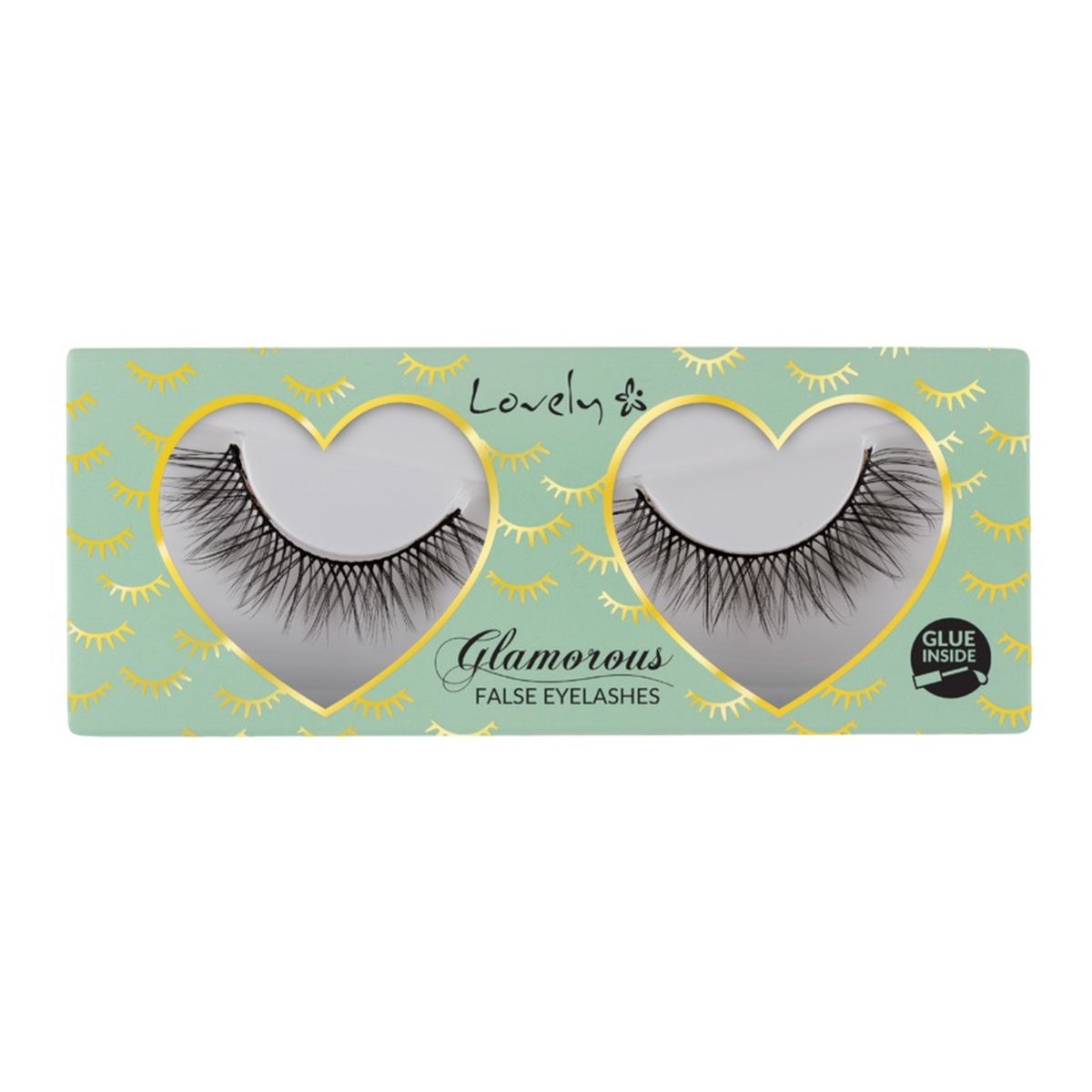 Lovely Glamorous false eyelashes sztuczne rzęsy na pasku