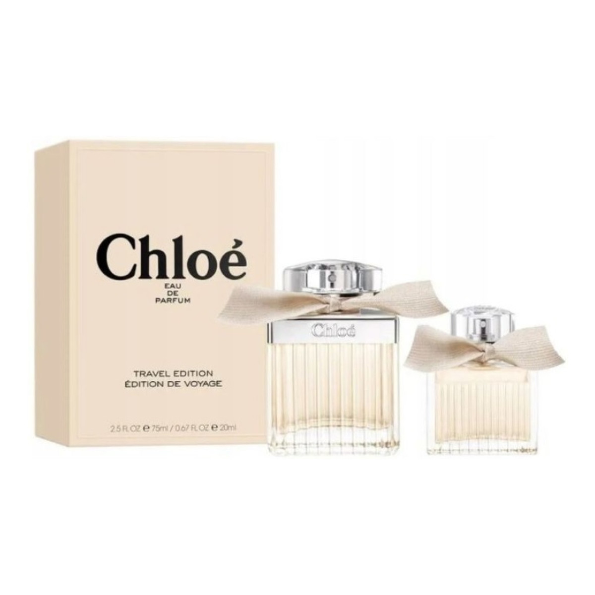 Chloe Zestaw woda perfumowana spray 75ml + woda perfumowana spray 20ml