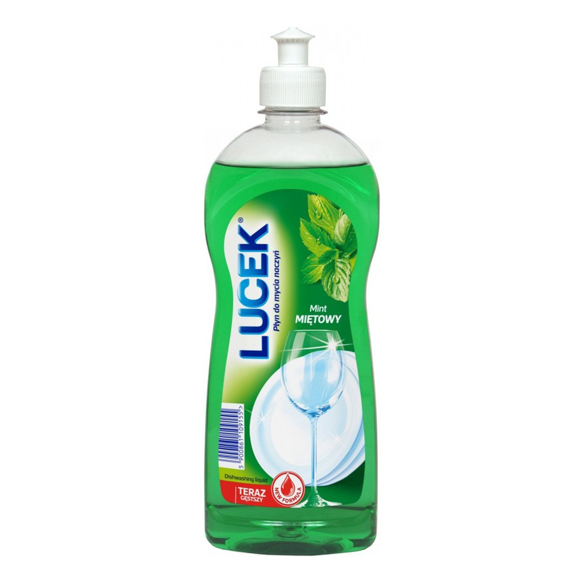 Lucek Płyn do mycia naczyń Miętowy 500ml