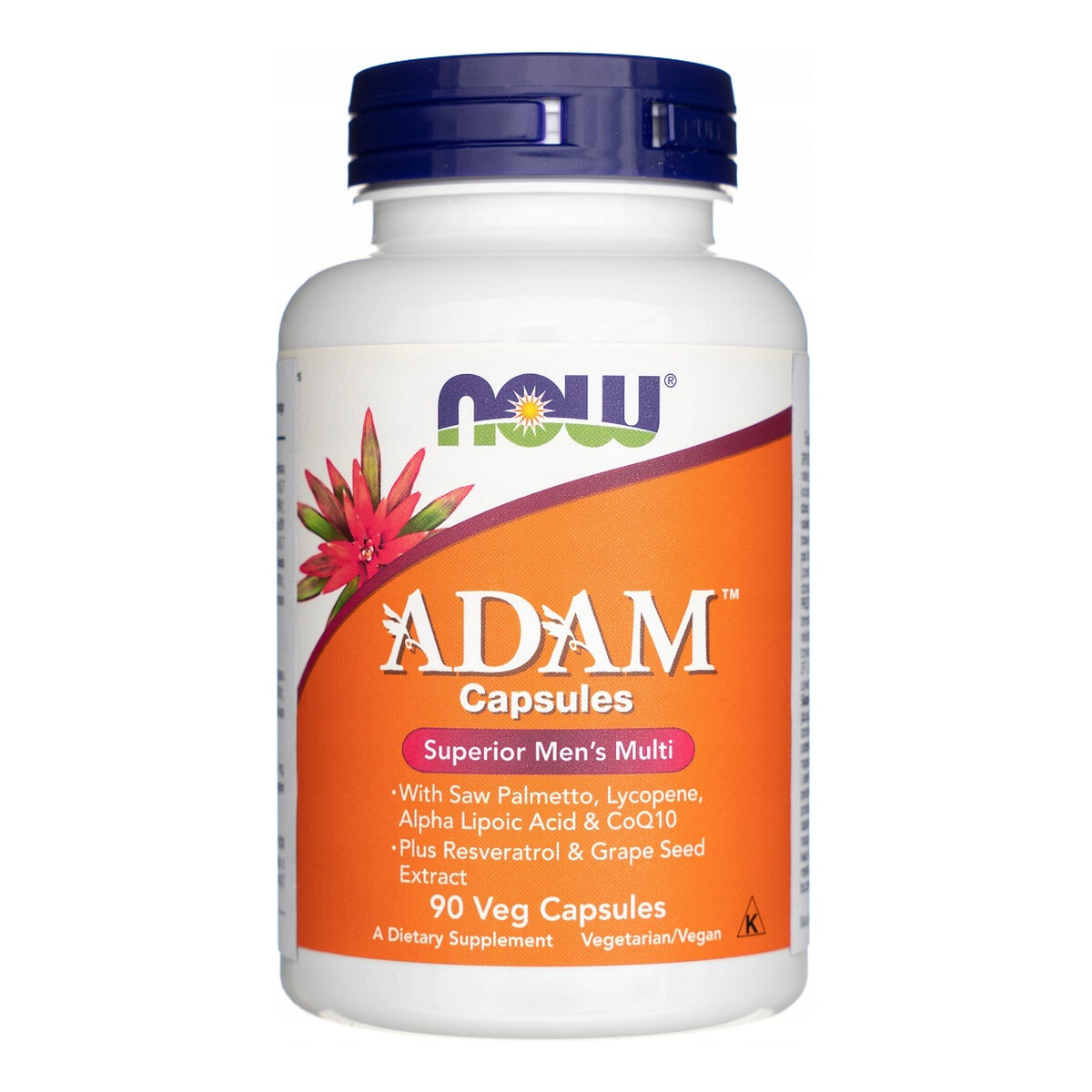 Now Foods Adam witaminy dla mężczyzn suplement diety 90 kapsułek wegetariańskich