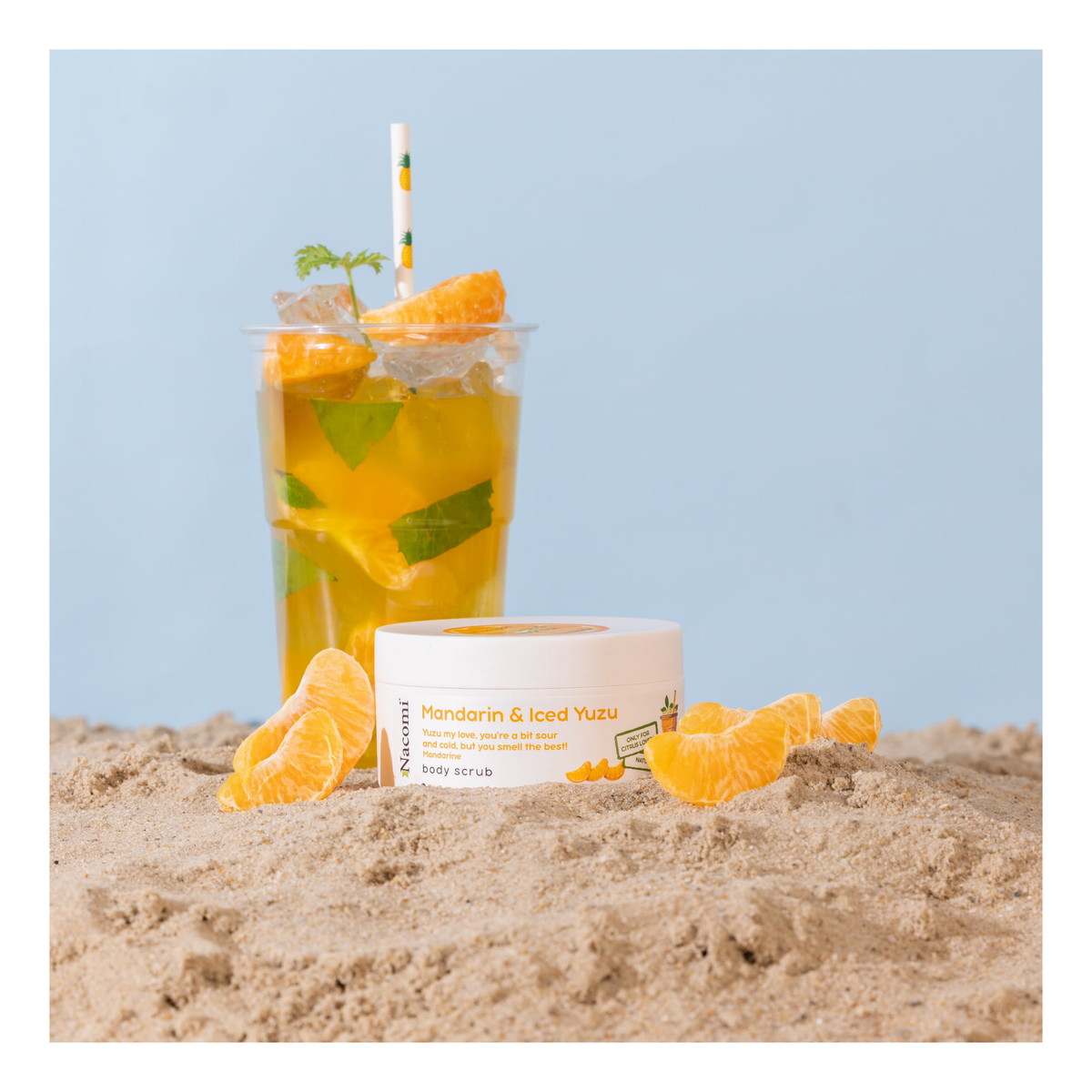 Peeling do ciała o zapachu mandarynki i yuzu