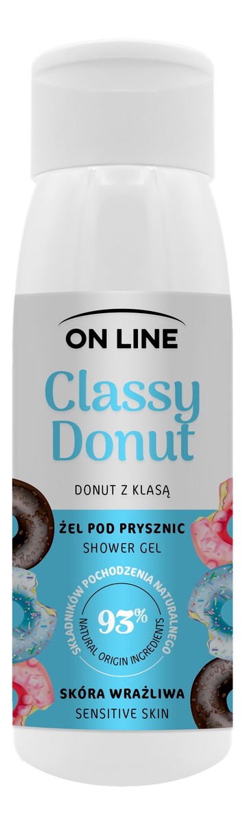 Żel pod prysznic Classy Donut do skóry wrażliwej