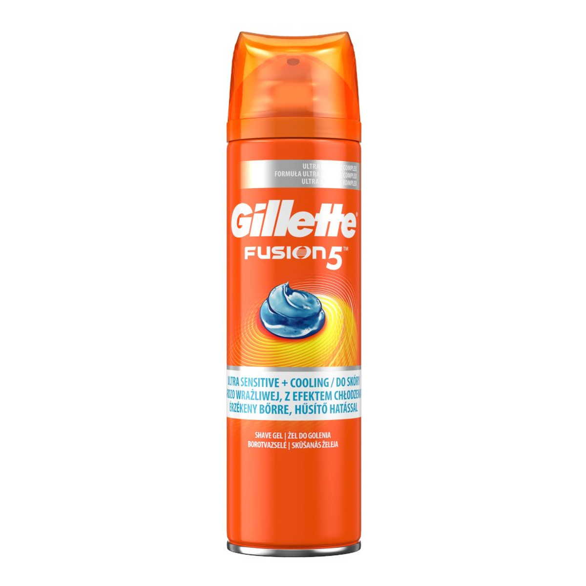 Gillette Fusion 5 Chłodzący żel do golenia 200ml