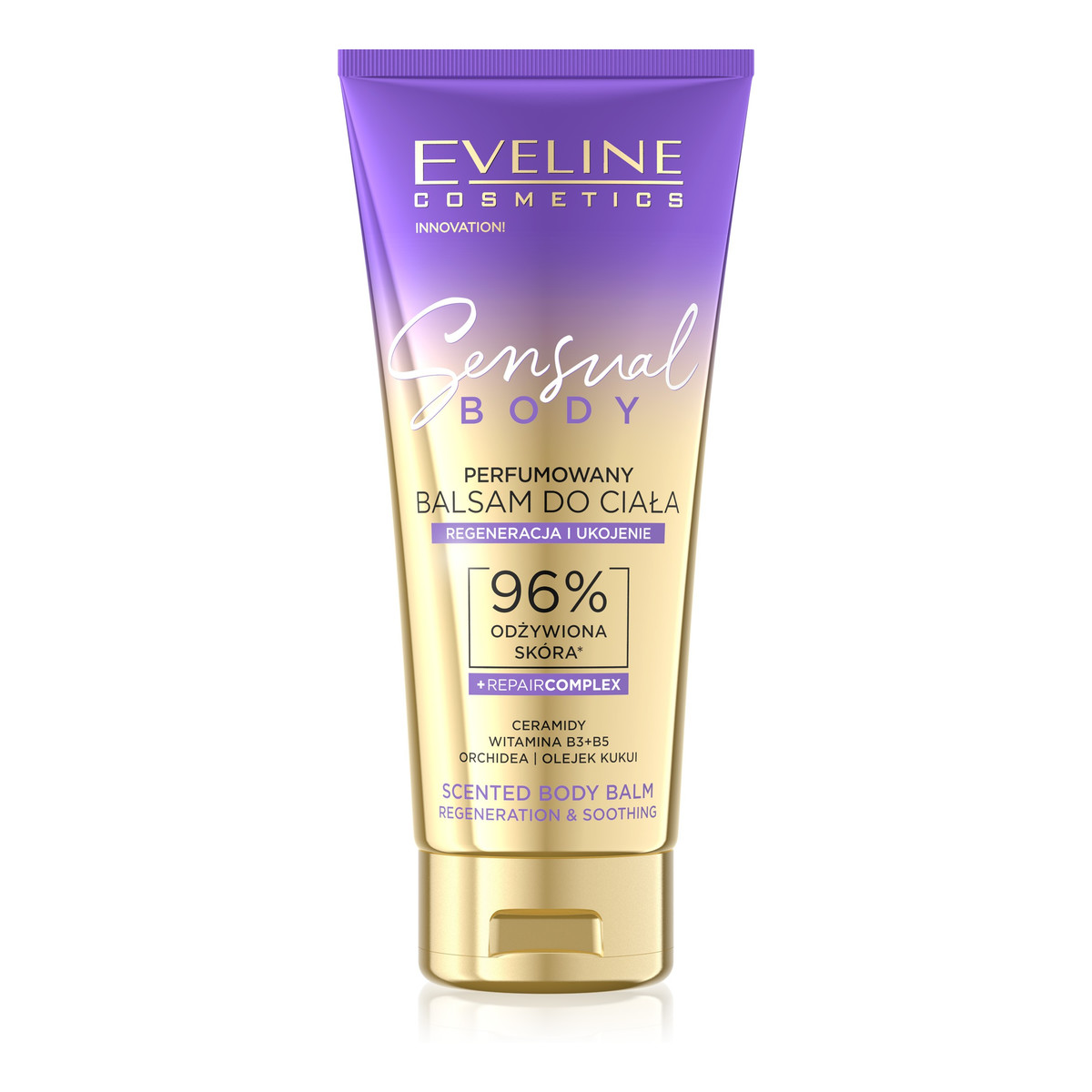 Eveline Sensual Body Perfumowany balsam do ciała Regeneracja i Ukojenie 200ml