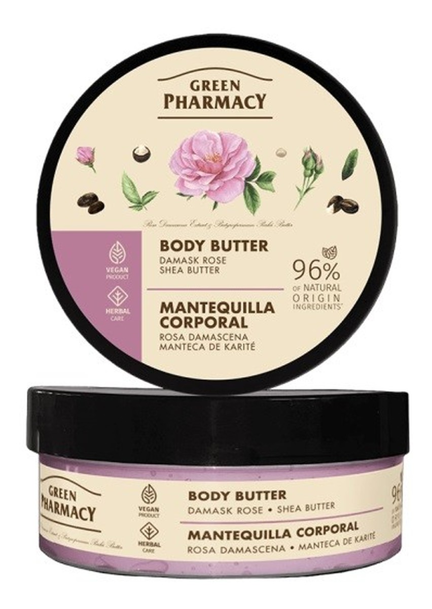 multi masło do ciała róża damasceńska i masło shea 200 ml