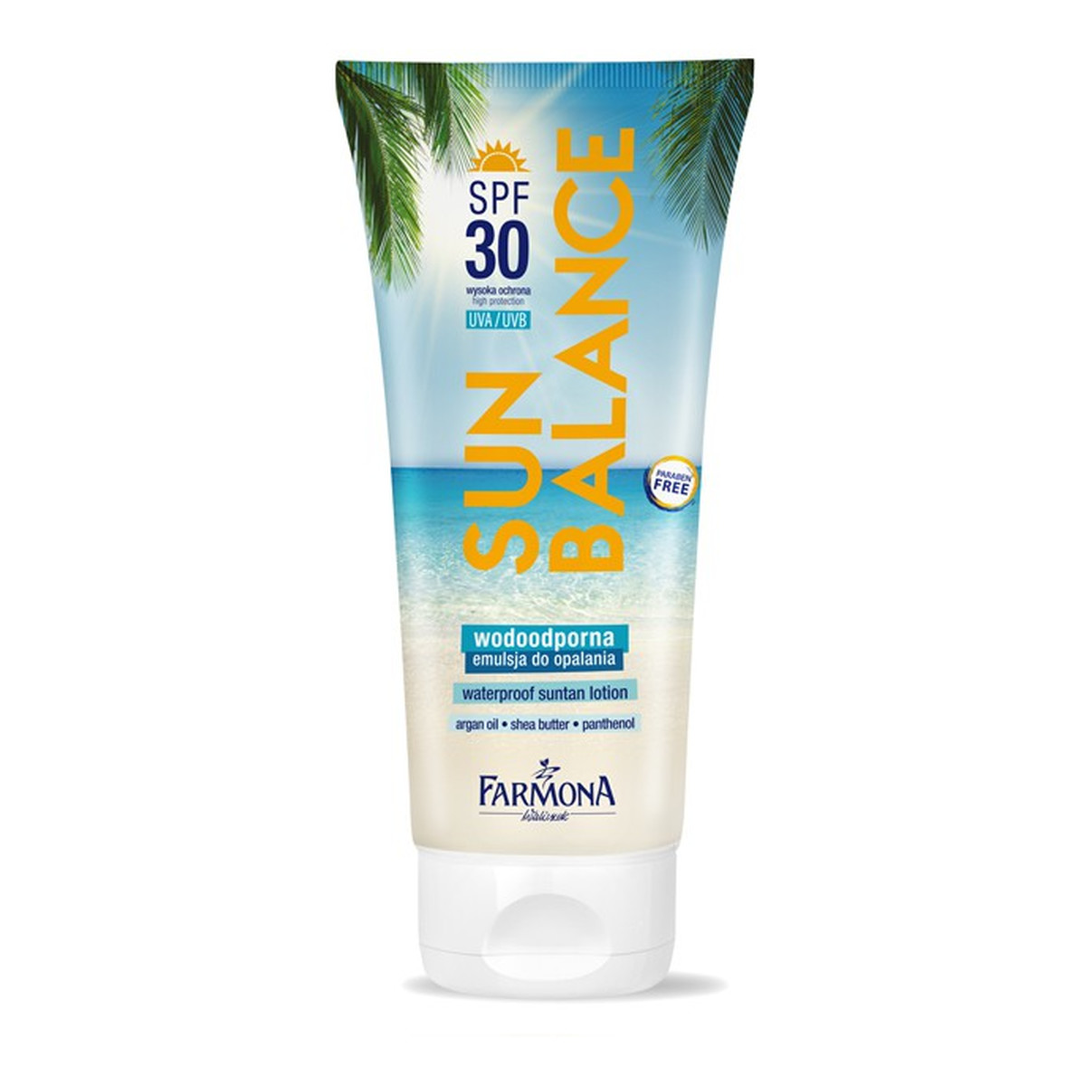 Farmona Sun Balance Wodoodporna Emulsja Do Opalania SPF30 200ml