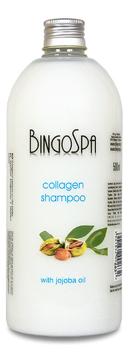 Collagen Shampoo Kolagenowy Szampon Do Włosów Z Olejkiem Jojoba