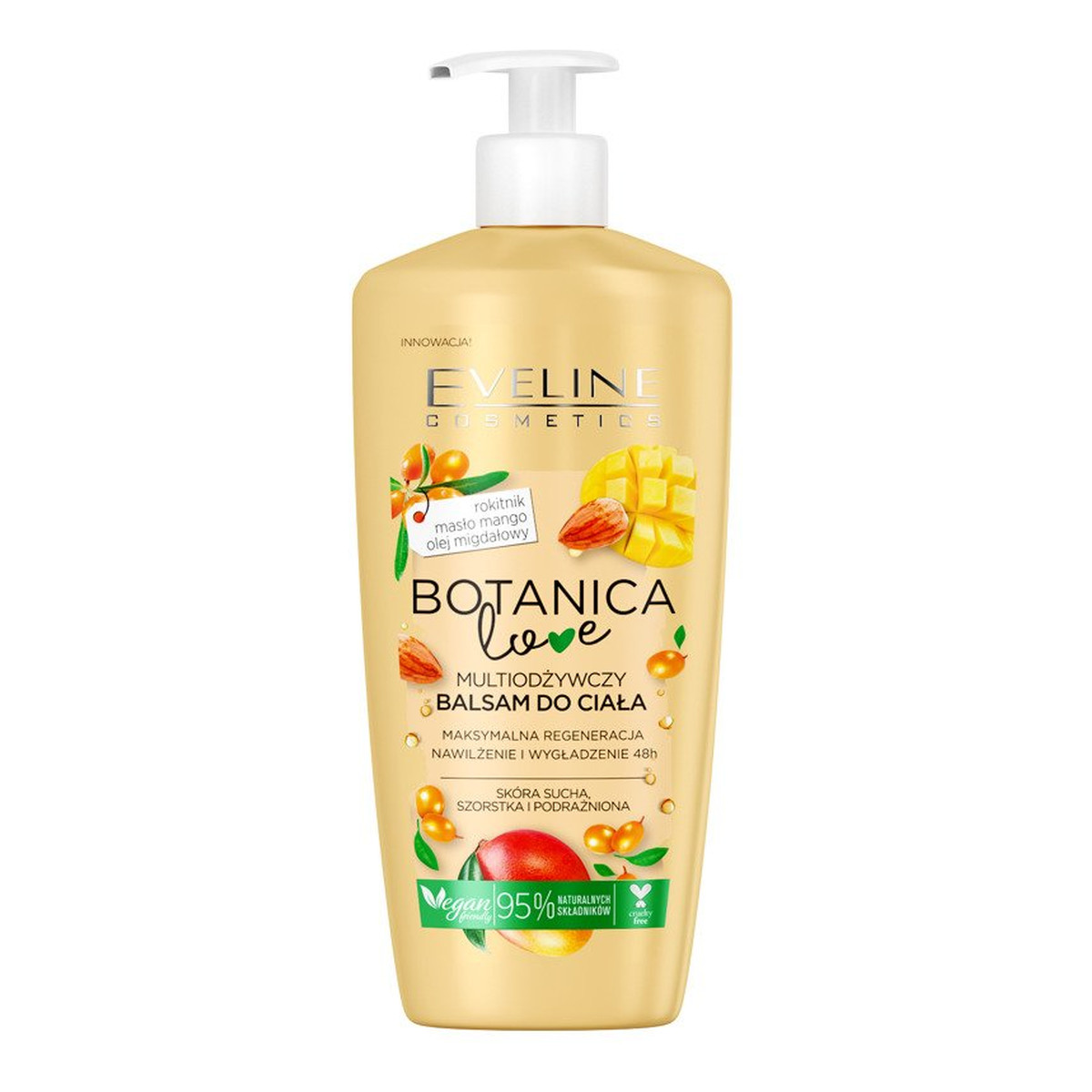 Eveline Botanica Love Multiodżywczy Balsam do ciała Rokitnik Mango 350ml