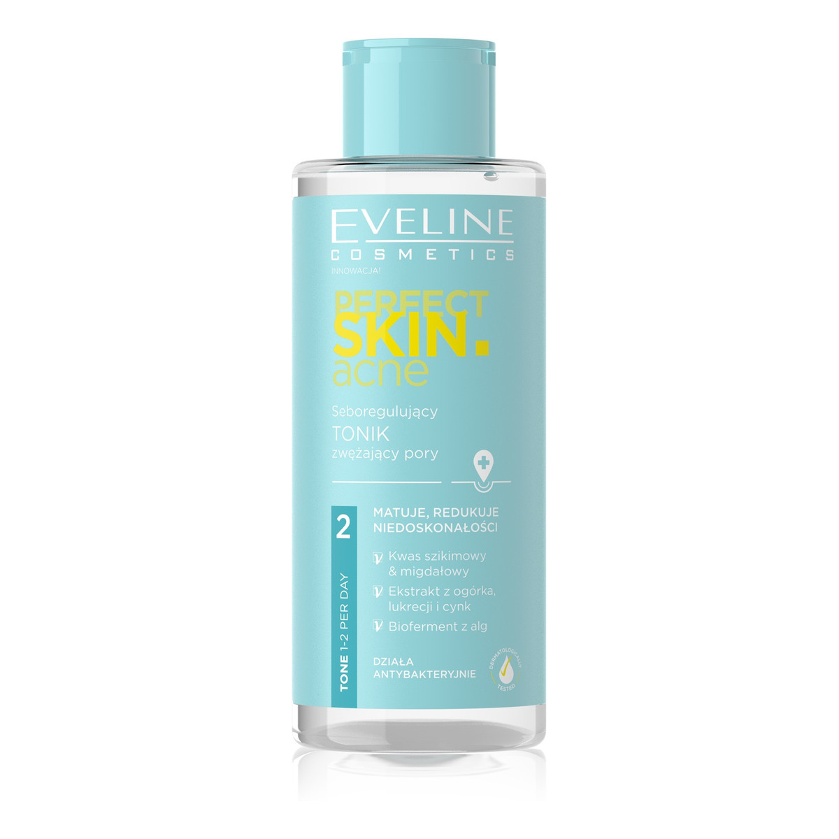 Eveline Perfect Skin.acne Seboregulujący Tonik zwężający pory 150ml