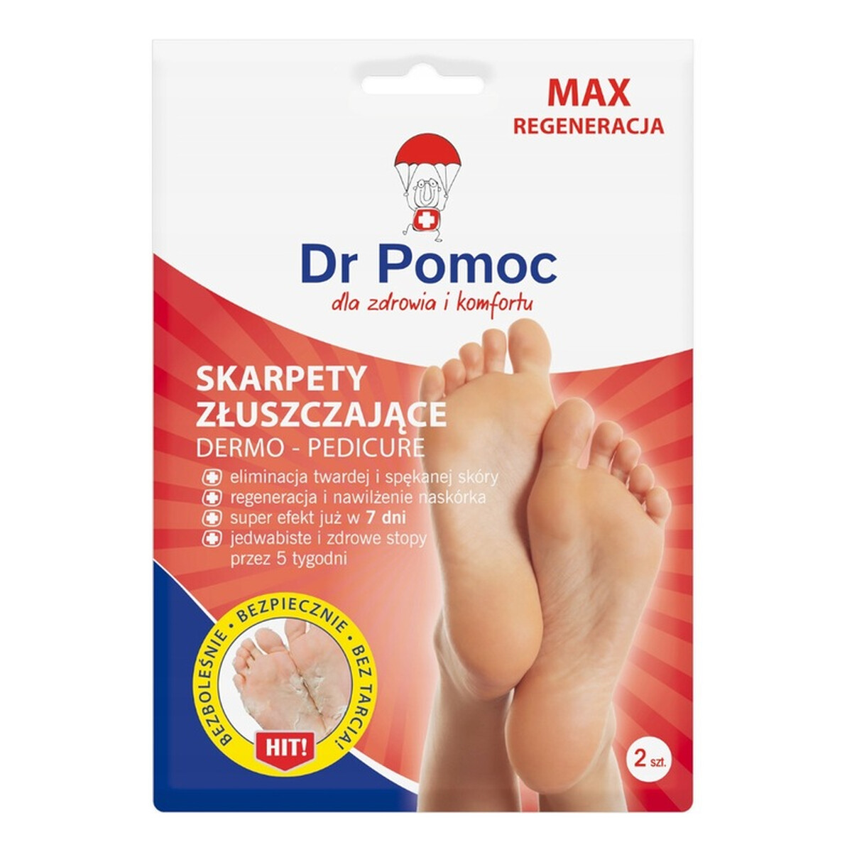 Dr Pomoc Skarpetki Złuszczające Regeneracja
