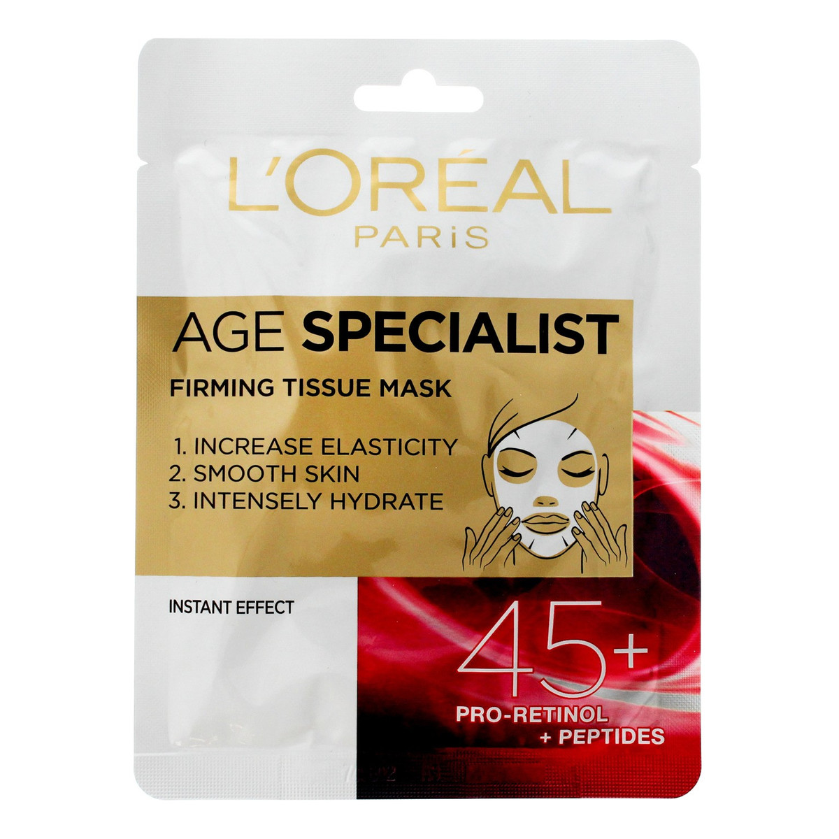 L'Oreal Paris Age Specialist 45+ Maska na tkaninie ujędrniająca 30g