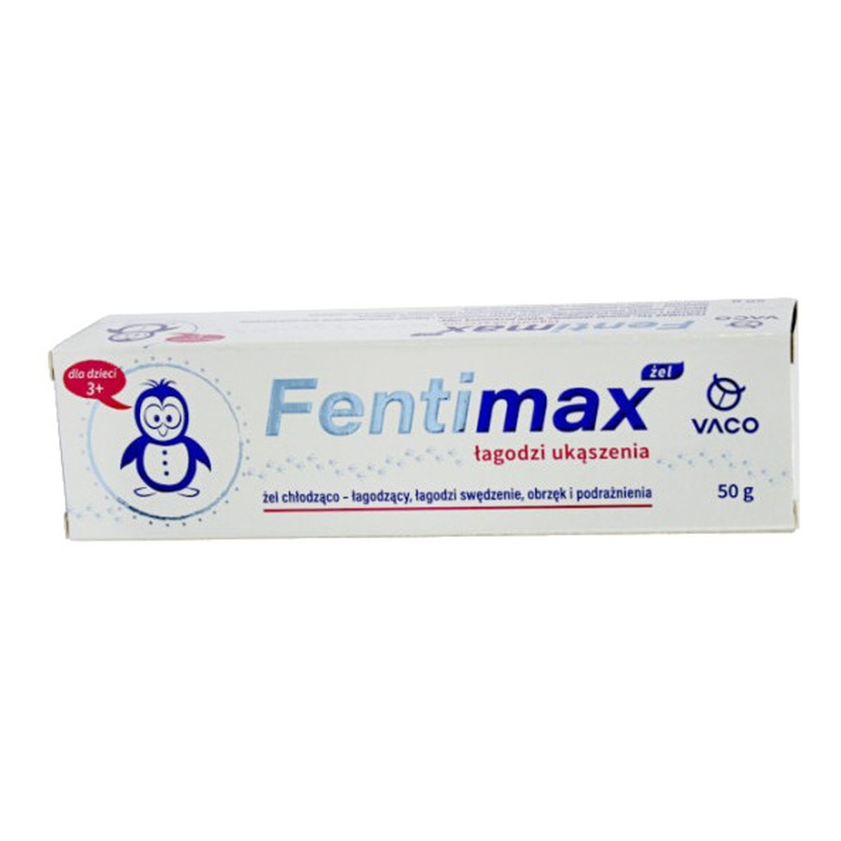 Vaco FentiMAX Żel chłodząco - łagodzący ukąszenia (dla dzieci 3+) 50ml