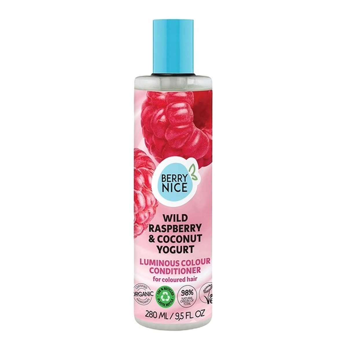 Berry Nice Odżywka do włosów wild raspberry & coconut yogurt 280ml